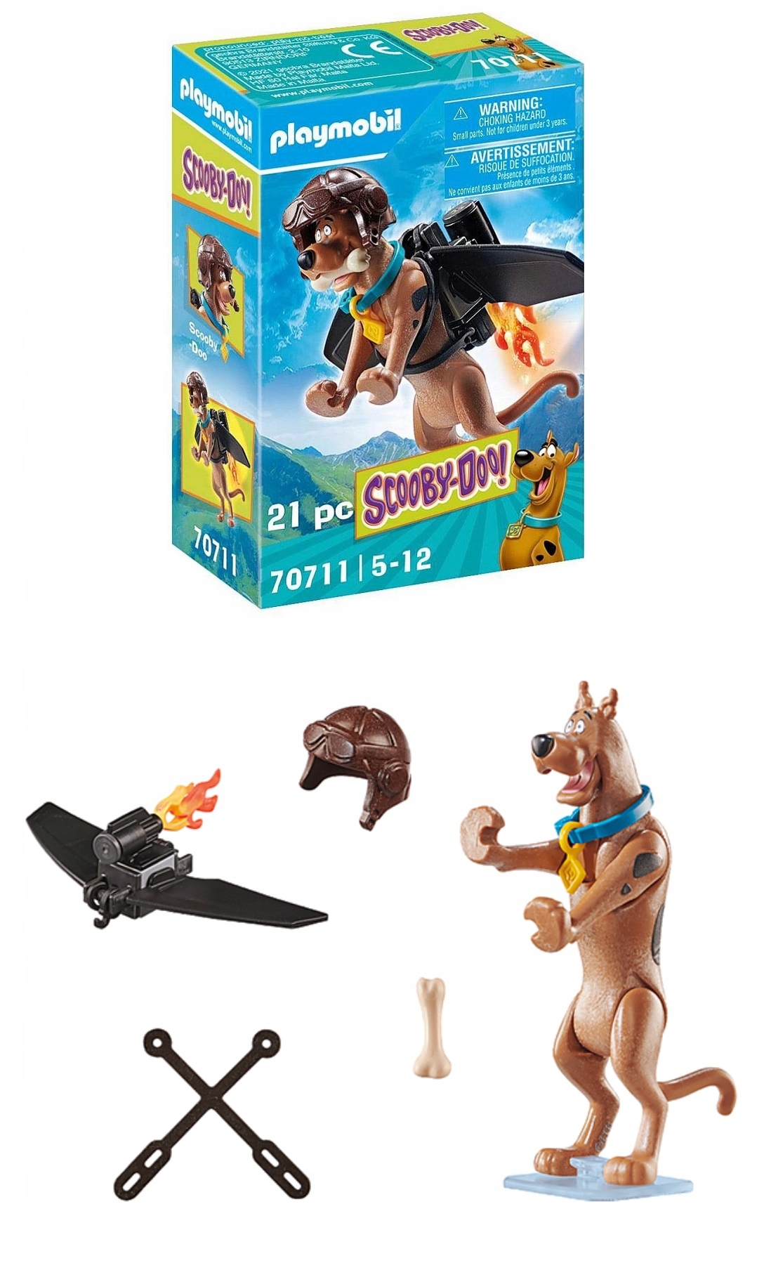 

Playmobil 70711 Scooby-doo! Pilot