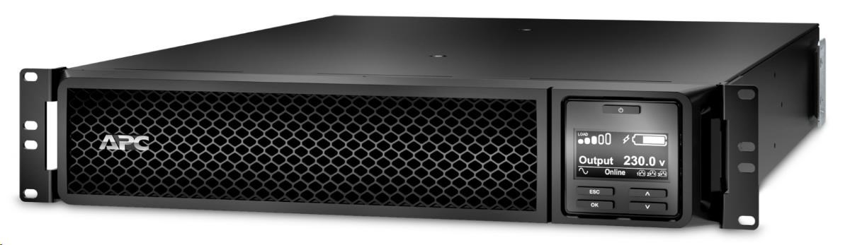 Apc Smart-UPS Srt 1000VA Rm 230V, On-Line, 2U, montáž do stojana …