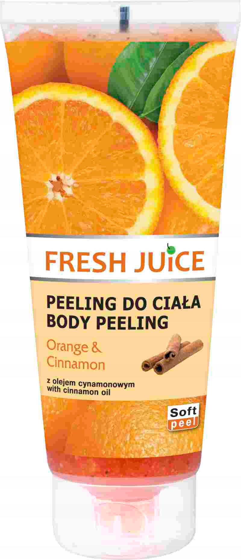 

Peeling do ciała Pomarańcza i cynamon, 200 ml Fres