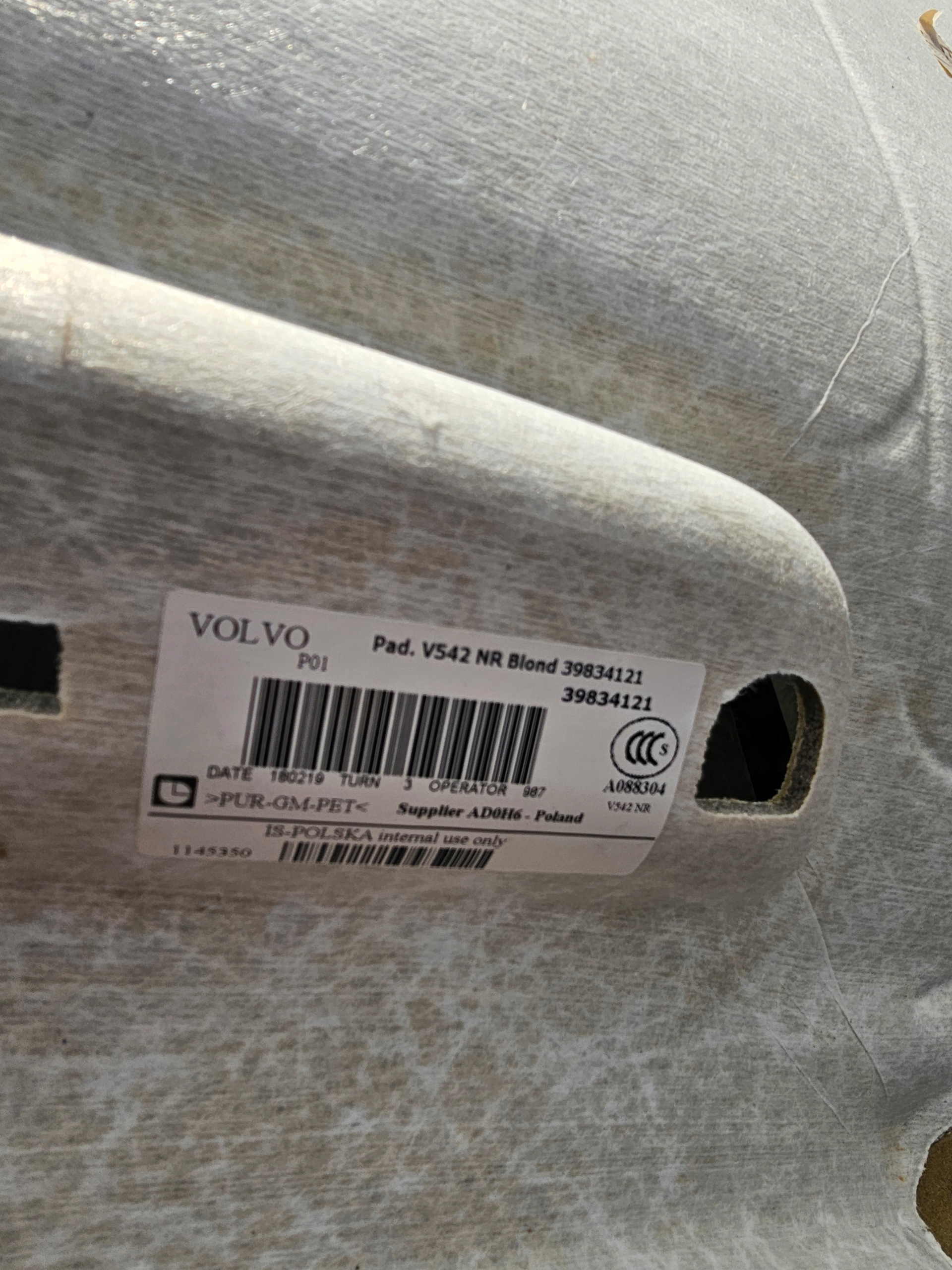 VOLVO V90 17R CIELO INTERNO 39834121