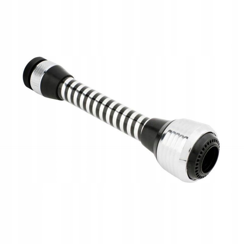 HYDROLAND PERLATOR STRUMIENIA DŁUGI CZARNY CHROM