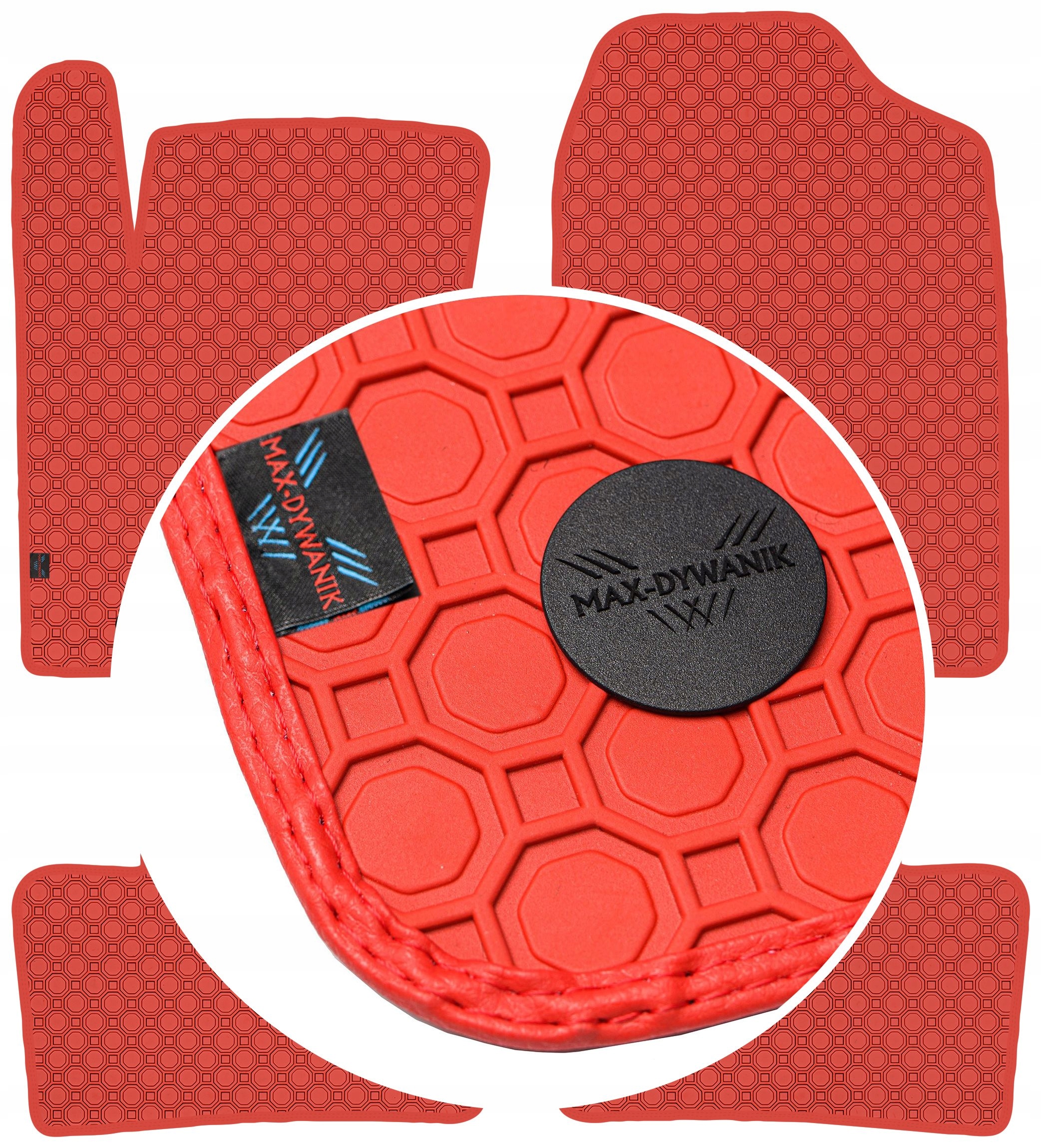 Hyundai i10 II 2013-2019 Koberce Červené