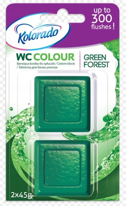 

Kolorado Barwiąca Kostka do Spłuczki Forest 2x45g