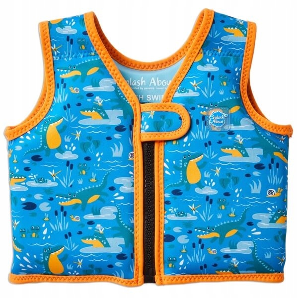 Kamizelka do nauki pływania Swim Vest croc creek 1-2 lata