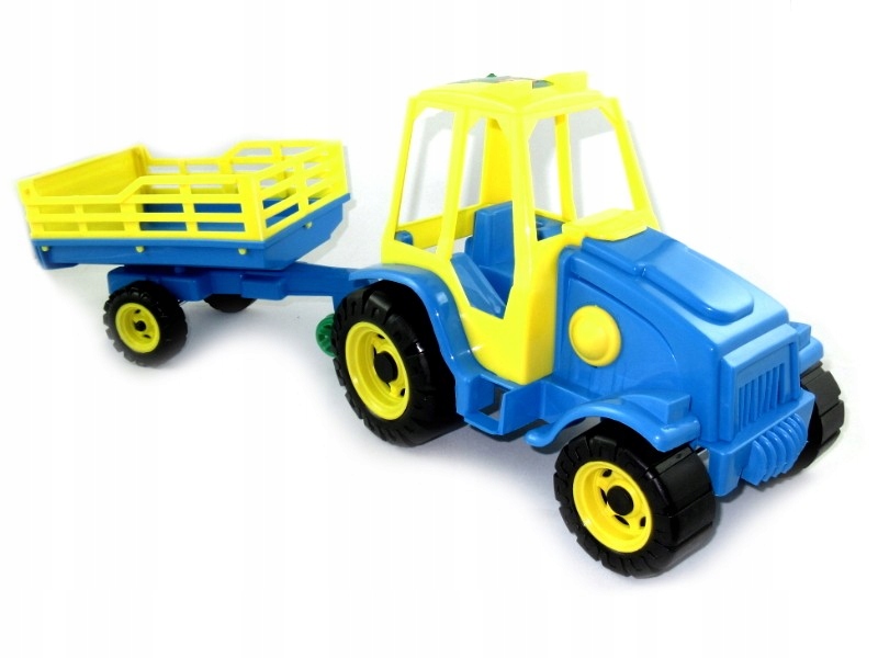 traktor z przyczepą w siatce | 404 — 3