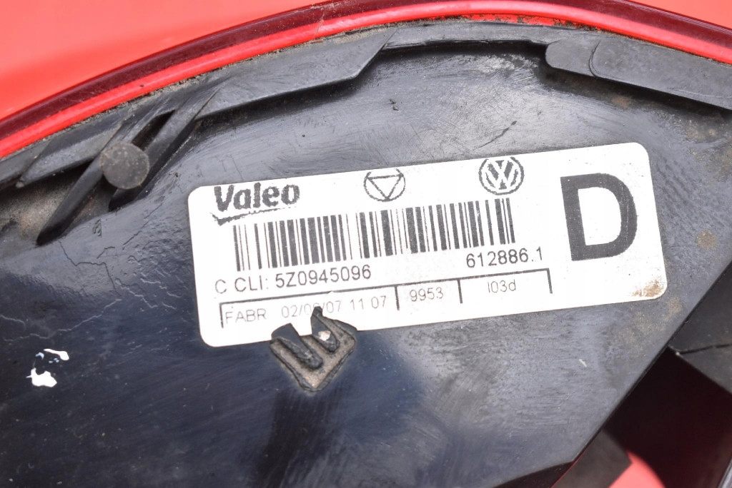 light right rear part rear 5Z0945096 VW FOX 03-07