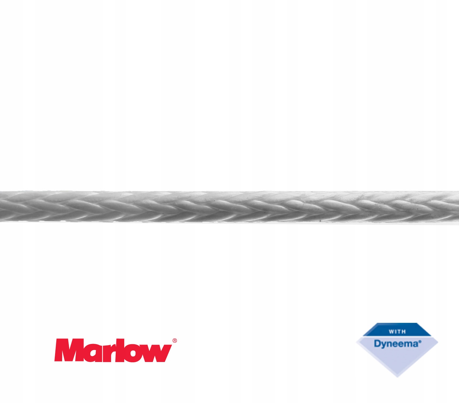 Lina Dyneema Marlow D12 3mm Udźwig 995kg Szara Marka MARLOW