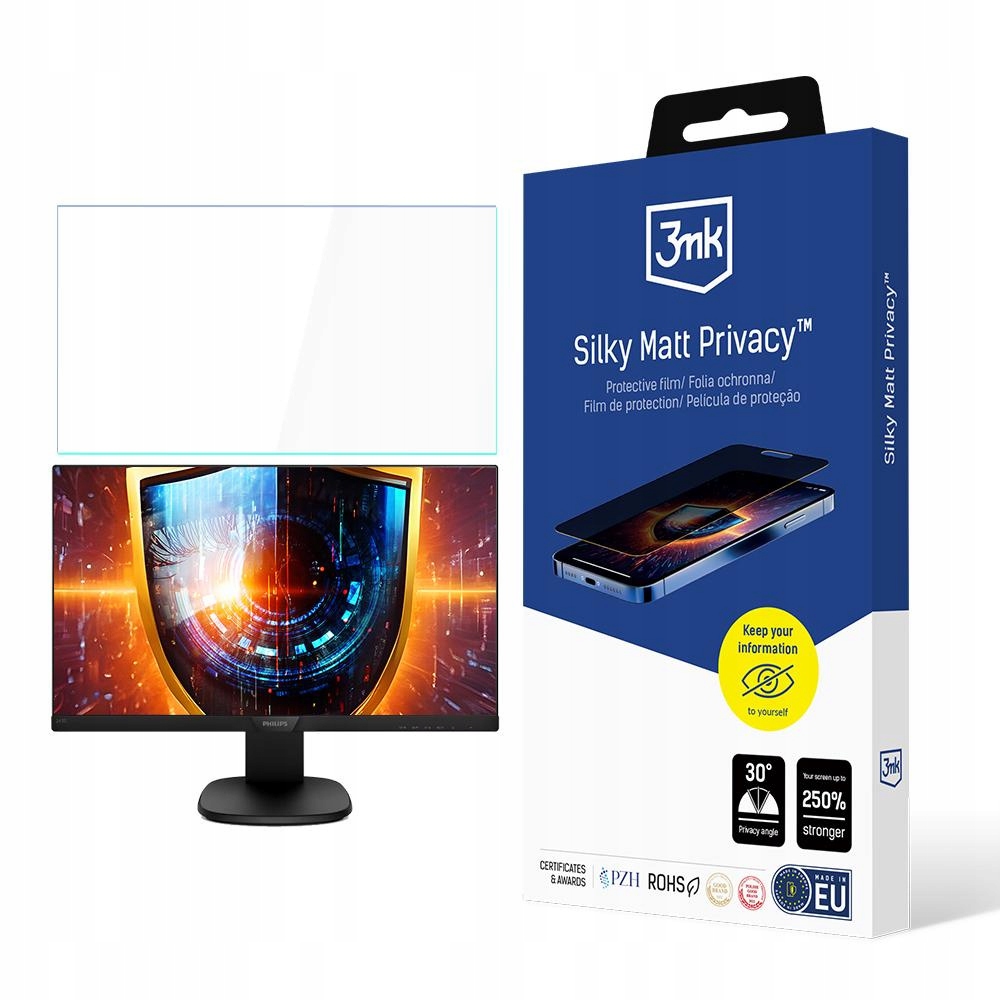 Fólie pro Philips 243S7E up to 25" 3mk Privacy 2-way