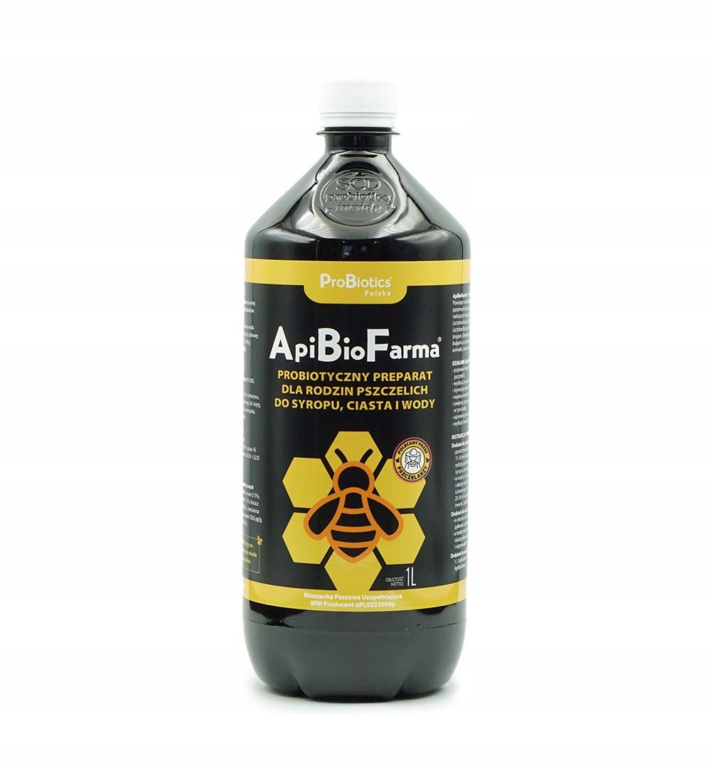 ApiBioFarma 1000 ml probiotyki dla pszczół