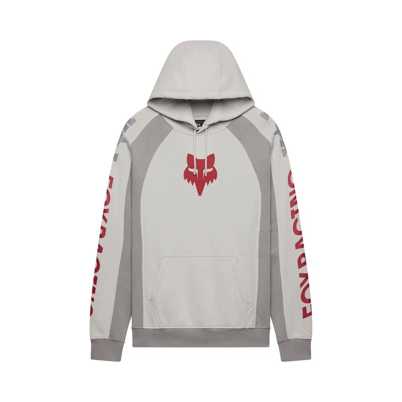 Mikina S Kapucňou Fox Valiant Fleece Po Light Grey (M)