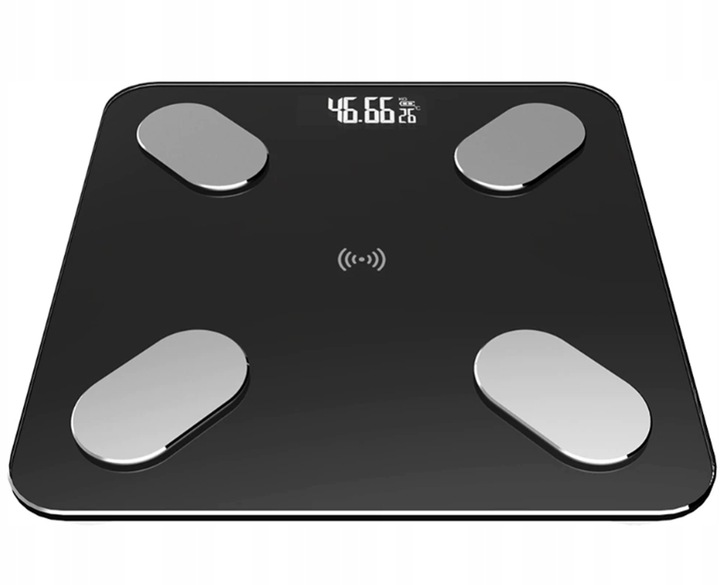 ANALITYCZNA INTELIGENTNA WAGA ŁAZIENKOWA SMART 26w1 BMI + DESKA KUCHENNA Marka inna