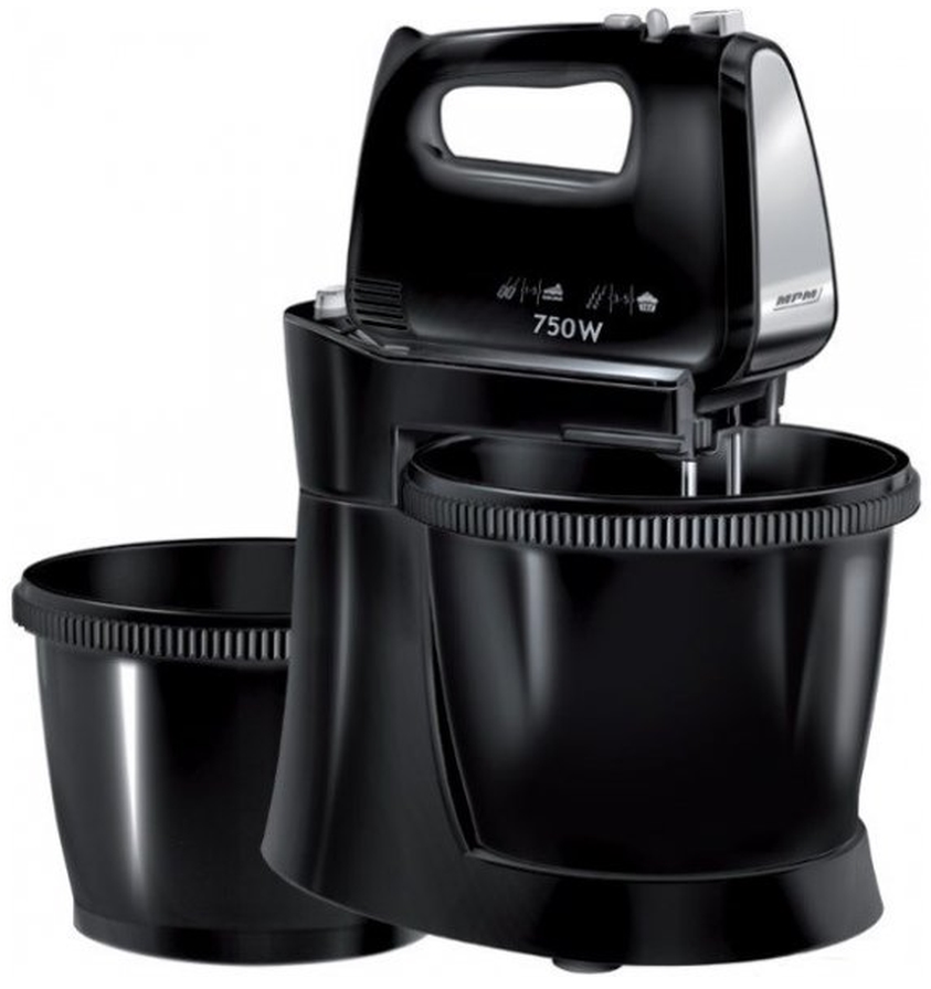 Mikser MPM MMR-22Z/C 750W 5 prędkości Funkcja Turbo 2 misy o pojemności 3l Liczba poziomów prędkości 5