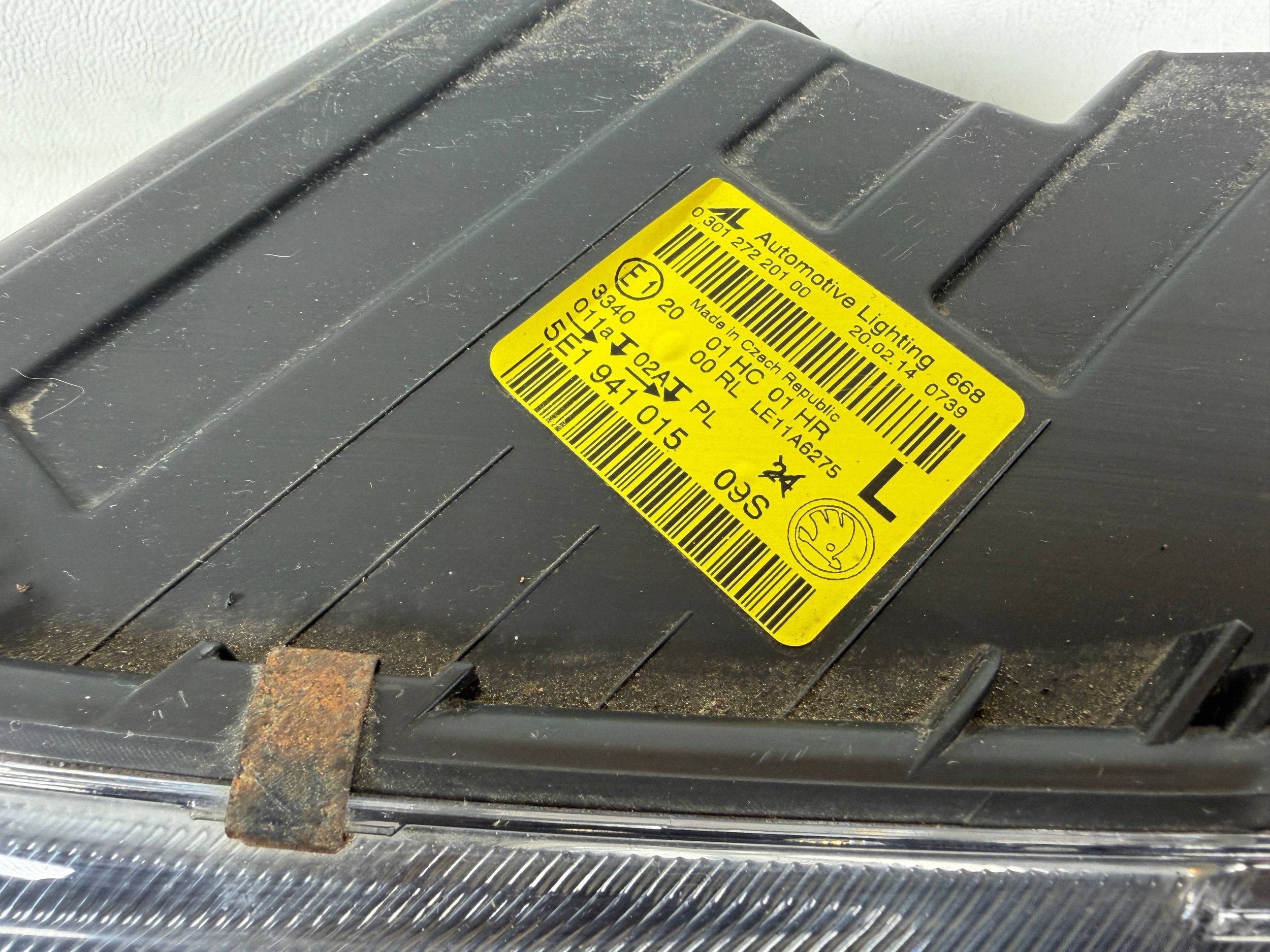 Skoda Octavia 3 III H7 14- light left front front