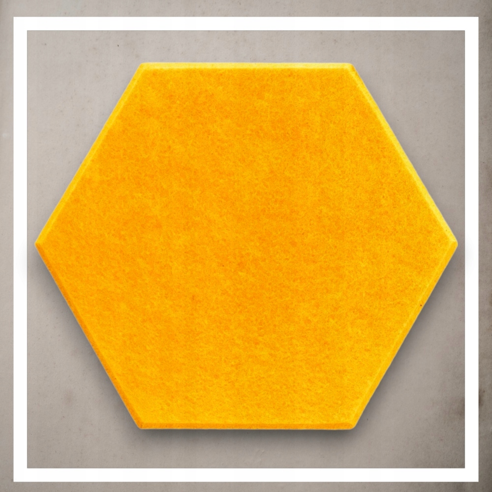 PANELE SCIENNE FILCOWE 3D HEKSAGON zaglowek samoprzylepne akustyczne soft Marka inna