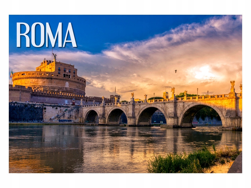 

Rzym Zamek Świętego Anioła Magnes na lodówkę