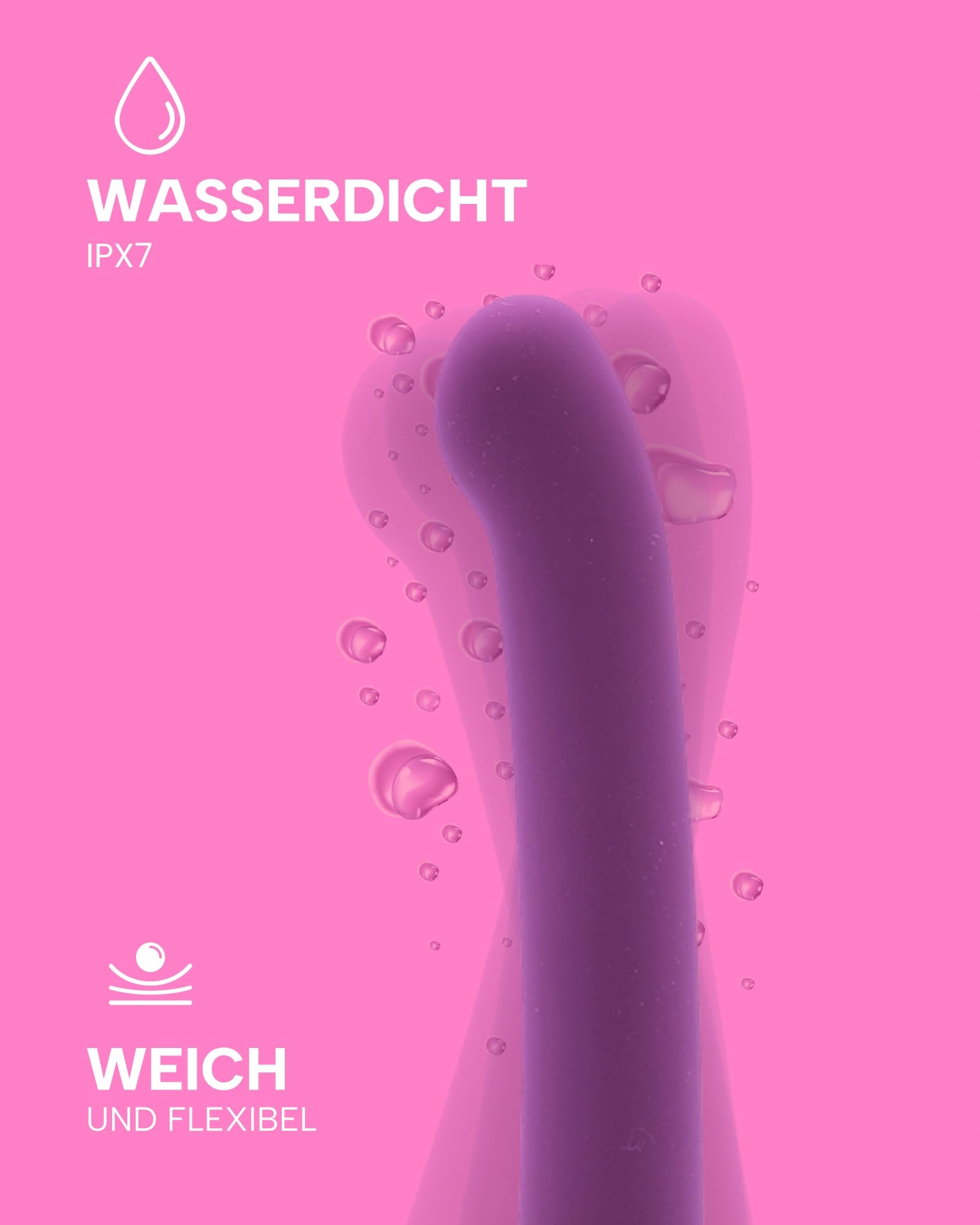 MYSECRETCASE Dildo Analny 15cm Realistyczny Dla Kobiet i Mężczyzn Fioletowy — miniatura 4