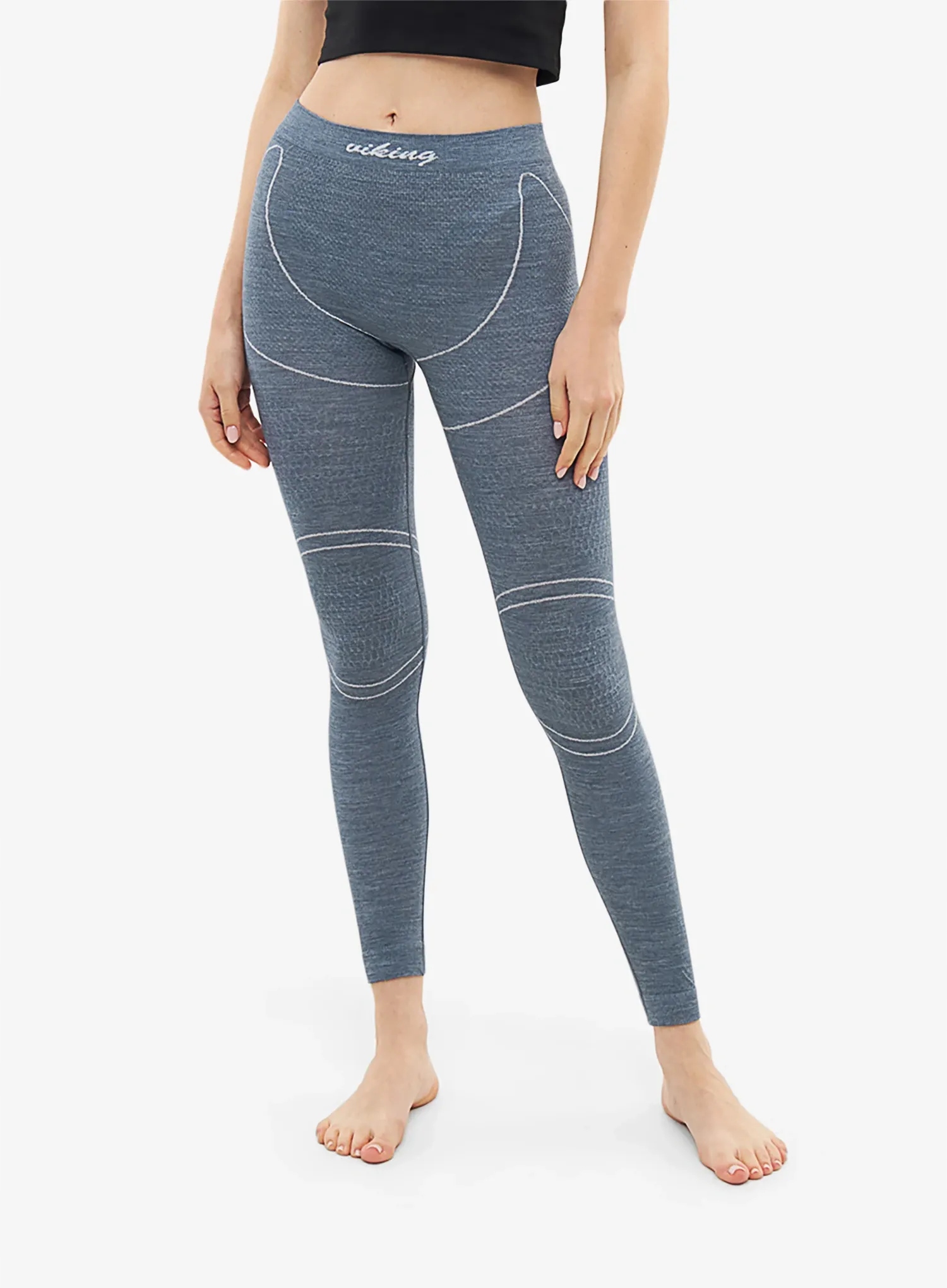 Dámské termoaktivní legíny Viking Bl Lana Pro Pants tmavě šedá S