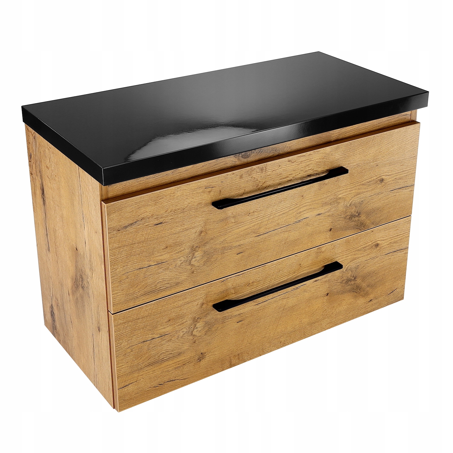 

Szafka łazienkowa wisząca z blatem 80 w stylu loft