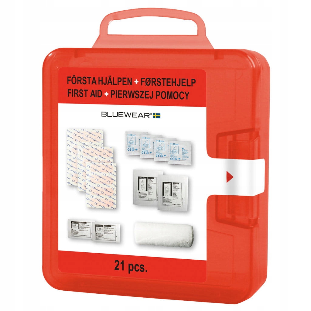 Apteczka pierwszej pomocy 21 elementów
