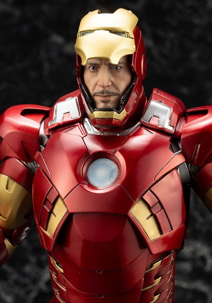 MARVEL - Iron Man Mark 7 - Socha ARTFX PVC 1/6 32 cm Stav balenia originálne