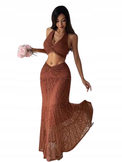 Sukně Shein v hnědé barvě, velikost M 1JA