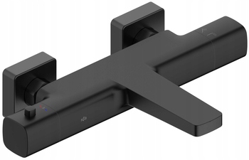 Kfa Termostatická Vaňová Batéria, Nástenná Malaga, Čierna