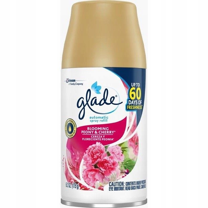 Levně 2x Glade Náhradní náplň do osvěžovače Višeň Pivoňka 269 ml