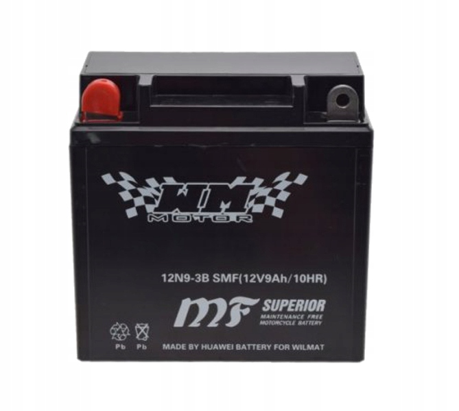Akumulator 12V 9Ah Żelowy Agm Gel MB9-BS YB9-BS 12N9 Atv Quad Bashan Loncin