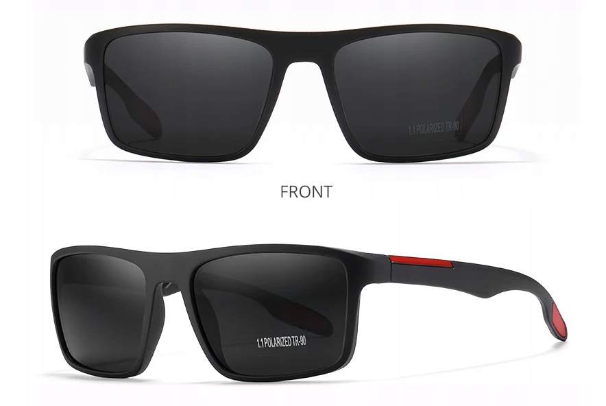 Kdeam Sluneční brýle C2 Matte black Polarizované UV400