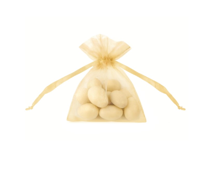 

Woreczki z organzy 8cm x 10cm 10 szt Jasno Złoty