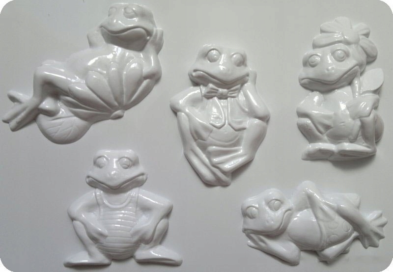 FORMA DO ODLEWÓW GIPSOWYCH ŻABY ZWIERZĘTA FORMA