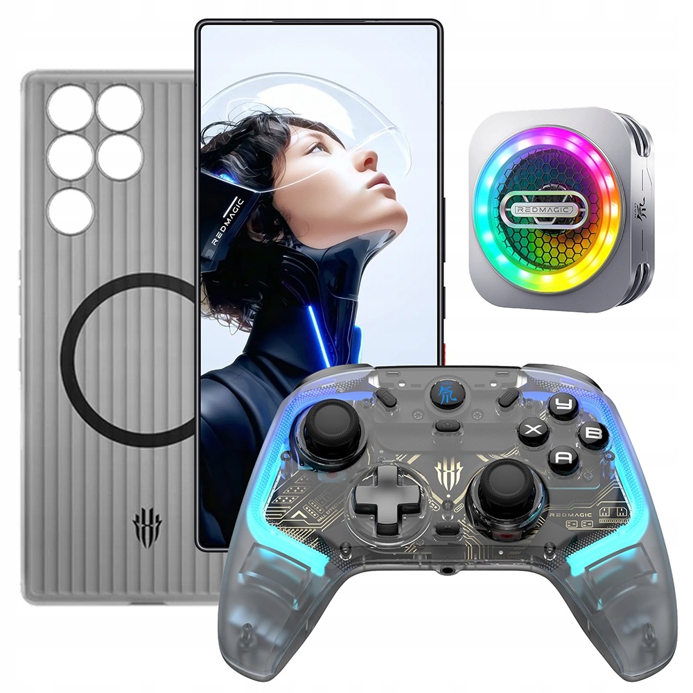 Smartfon Redmagic 11 Pro 16+512 Gb Nightfreeze +gamepad +cooler 6 Pro+etui