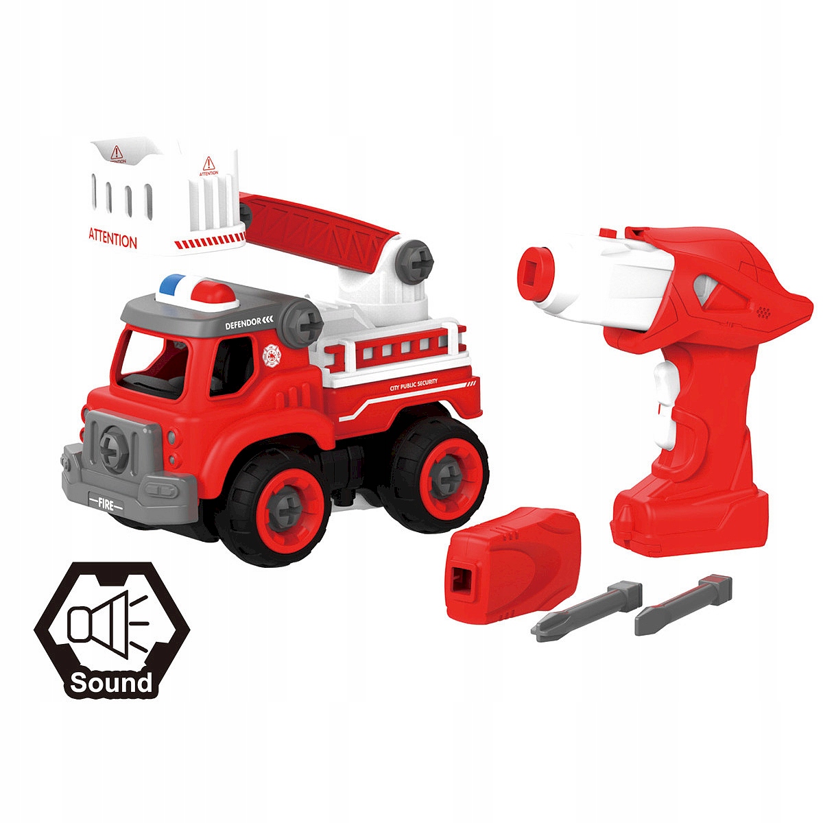 

Auto Zdalnie Sterowane Do Skręcania Rc Straż 3W1