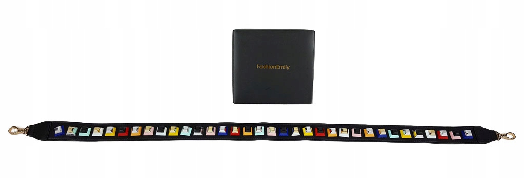 AZTECKI KOLOROWY PASEK DO TOREBKI PIRAMIDY 3D BOHO Płeć kobieta