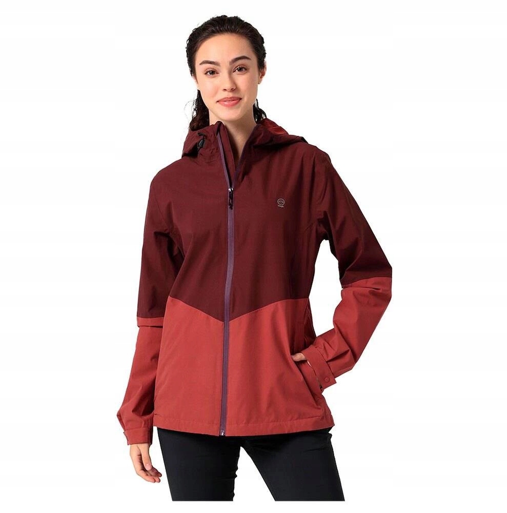 Dámská přechodová bunda Wrangler Rain Jacket Chocolate W4P7ES15Z Xs