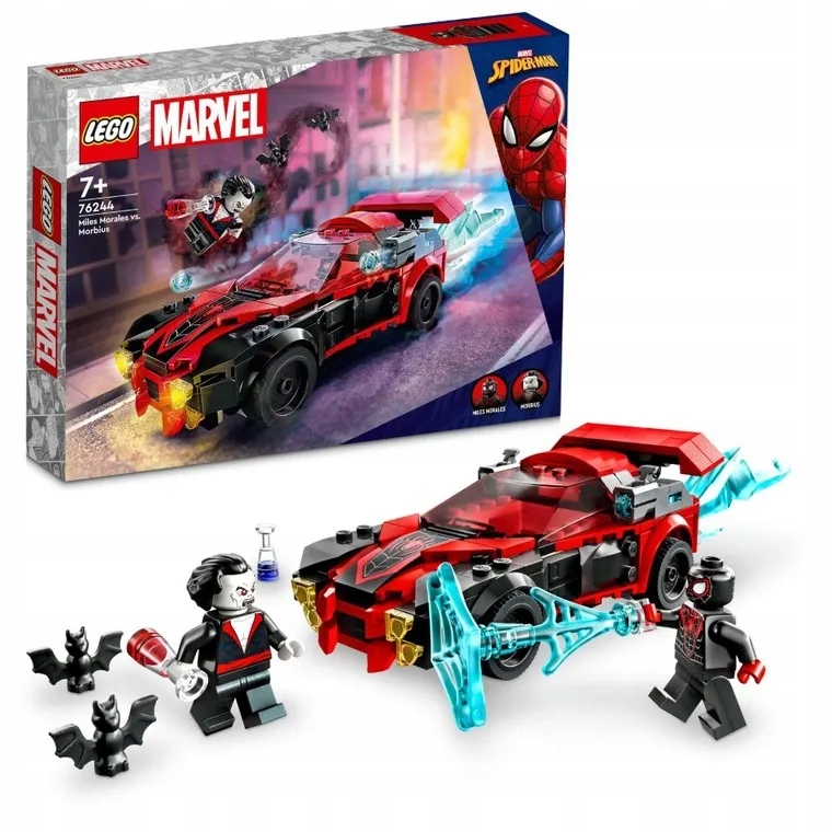 

Lego Superszybki samochód SpiderMana Miles Morales