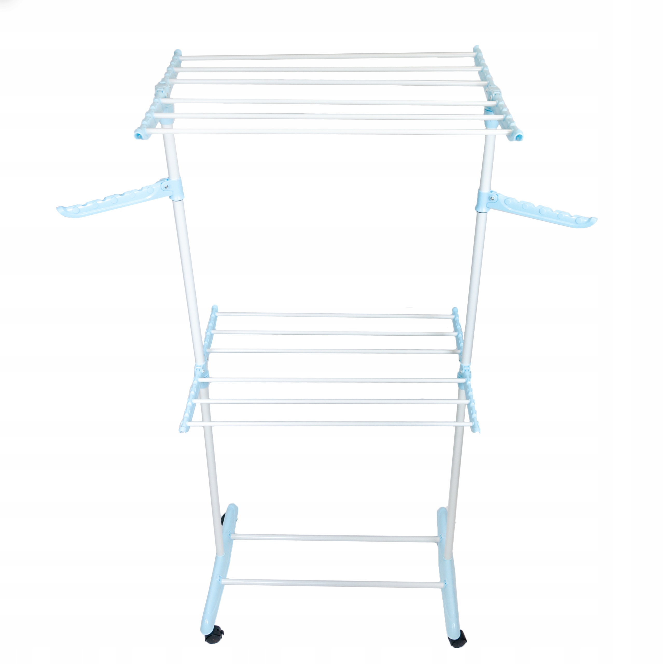 Levně Sušák Na Prádlo Vertikální Skládací Na Balkon Pro Prádlo 3 Úrovně