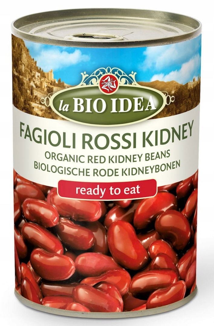 Levně La Bio Idea Červená fazole kidney (konzerva) Bio 400 g