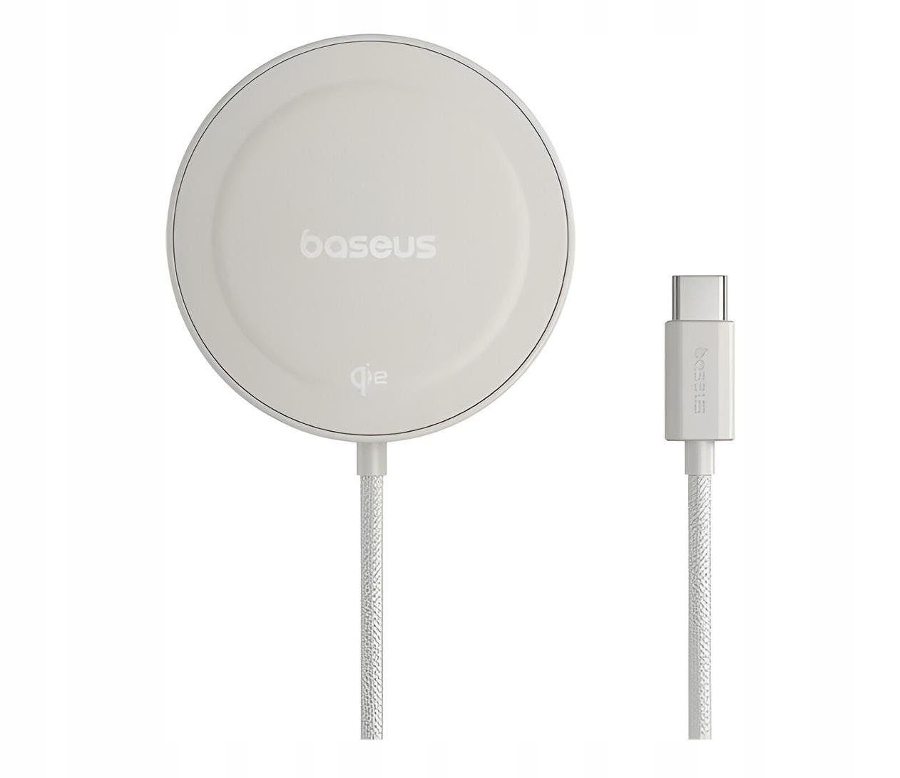 Nabíjačka Baseus Magnetická nabíjačka indukčná Simple Mini4 Qi2 15W