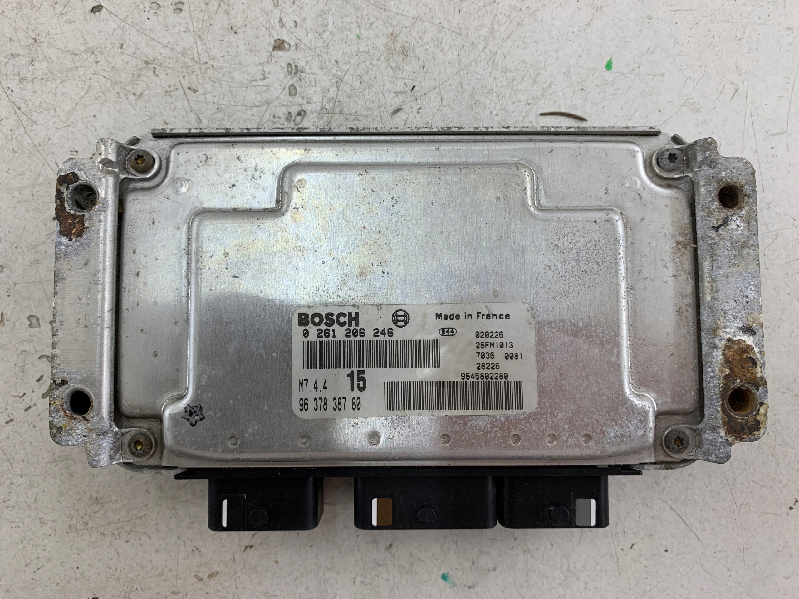 CITROEN SAXO e 1.1 centralina motore 9637838780