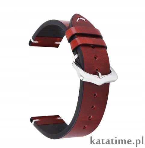 

Pasek Do Zegarka smartwatcha bordowy/burgund 20 mm