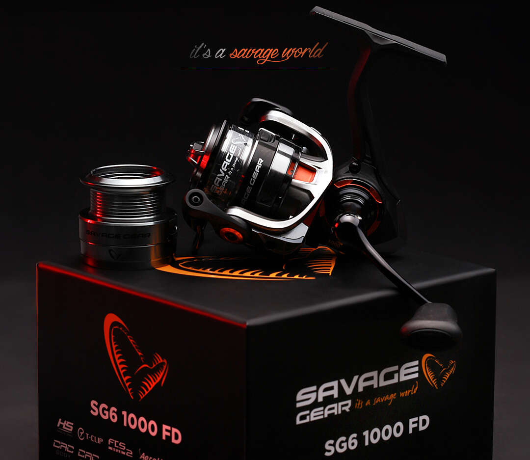 Kołowrotek spinningowy Savage Gear SG6 1000 Model SG6