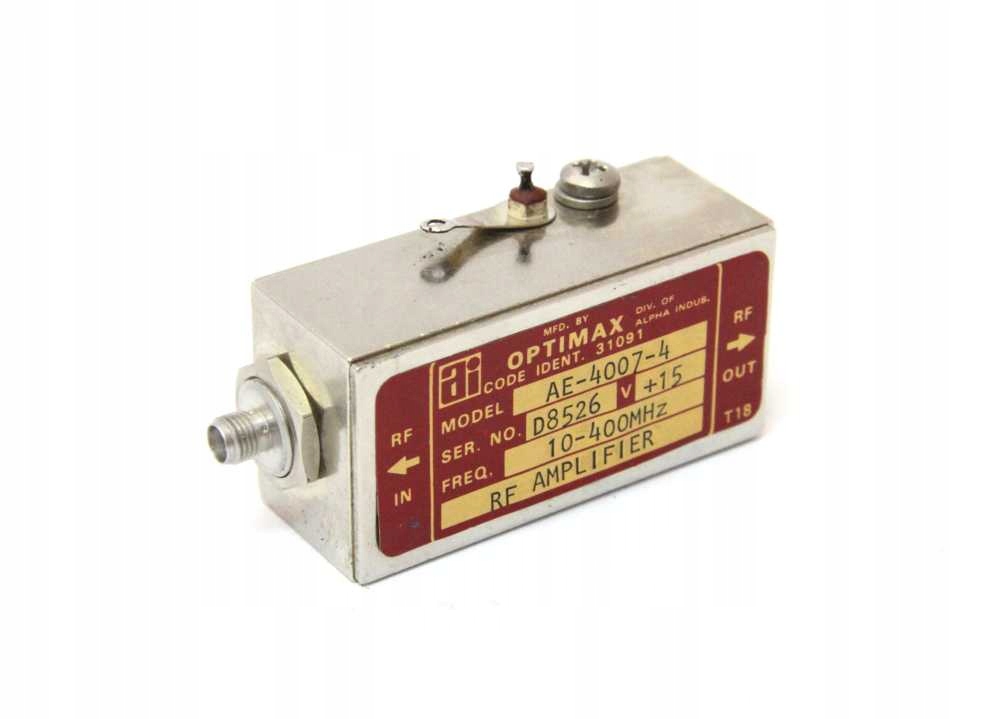 WZMACNIACZ SZEROKOPASMOWY 5-500MHz 40dB OPTIMAX