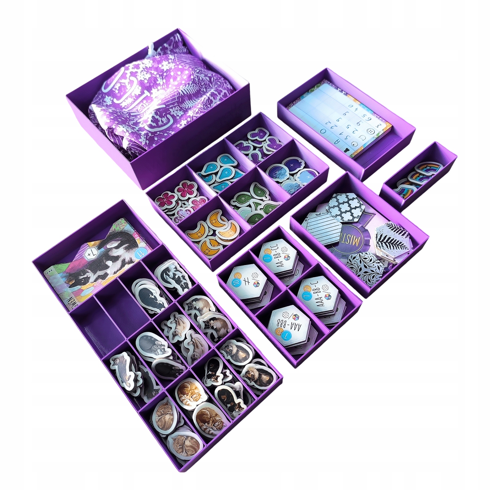 Insert do gry planszowej Calico + Promo