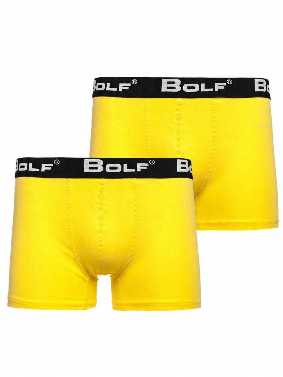 

Bokserki Męskie 2 Pack Żółte 0953-2P Rozmiar_m