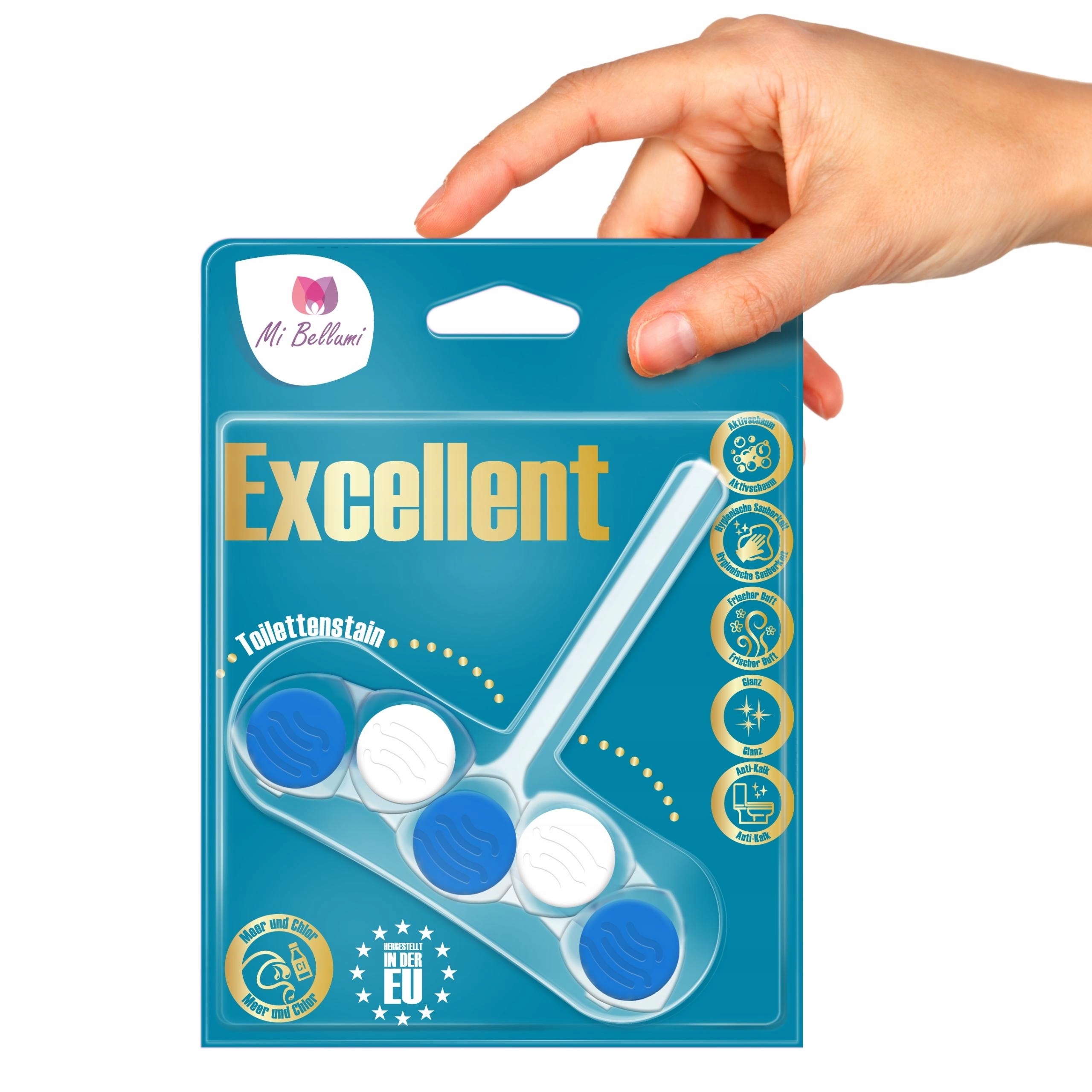 

Excellent Kostka do Wc, morze i chlor, MiBellumi