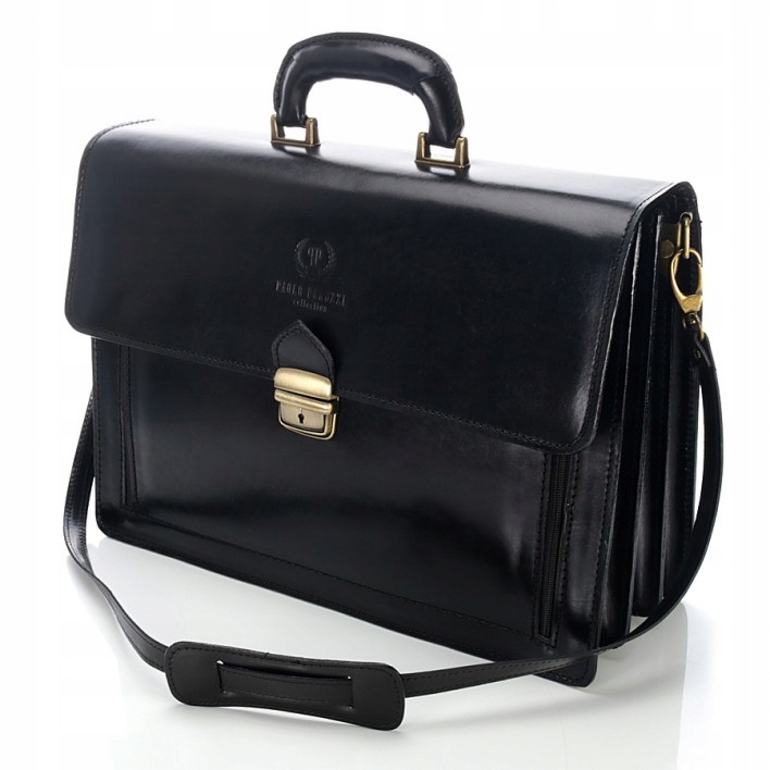 Kožená Pánská Aktovka Na Dokumenty N03-BL