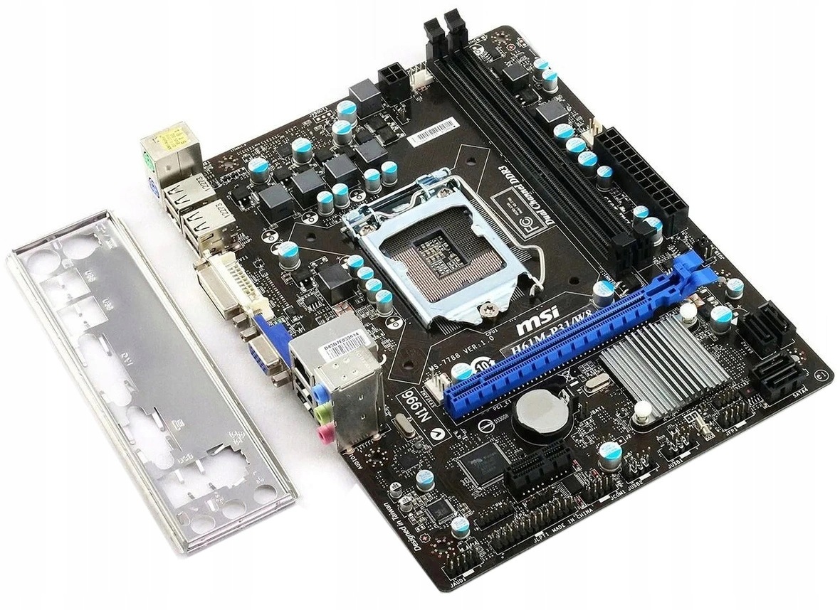 Základní deska mATX Msi H61M-P31/W8 Socket 1155 3 Gen. DDR3