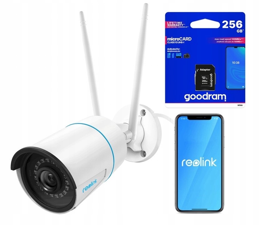 Kamera Reolink W320 WiFi 5MP P2P Smart Detekcia 256GB Karta