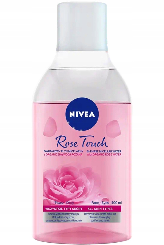NIVEA PŁYN MICELARNY DWUFAZOWY ROSE TOUCH Kod producenta 5900017065038